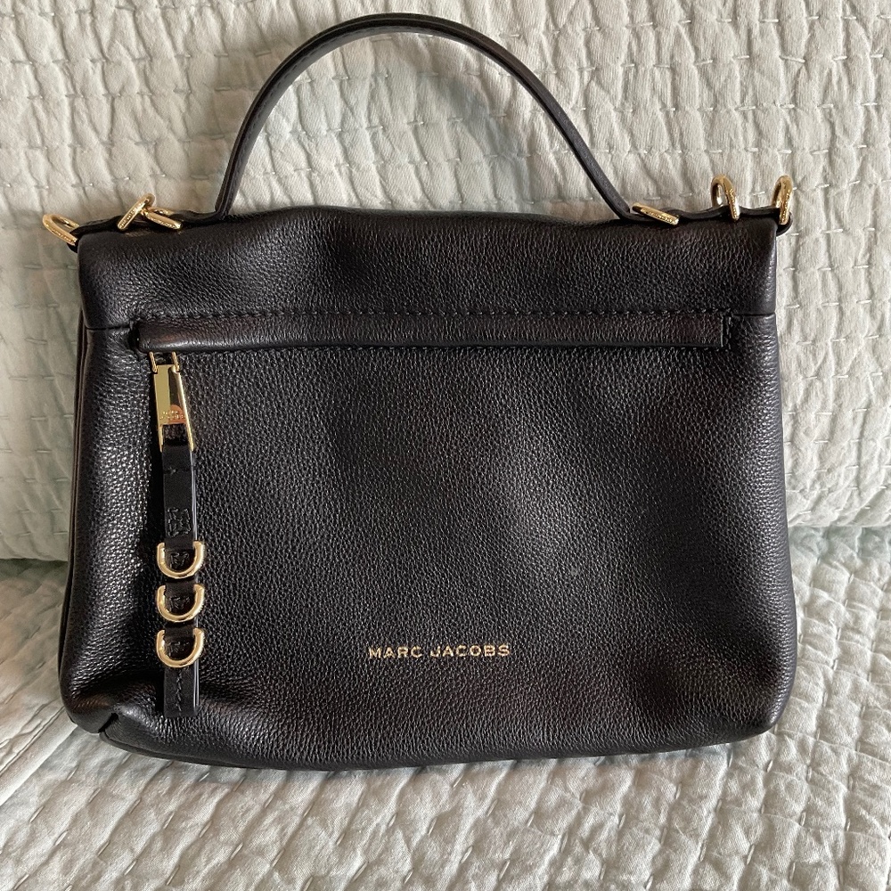 Marc Jacobs Leather Double Compartment Handbag
